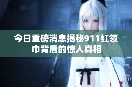 今日重磅消息揭秘911红领巾背后的惊人真相