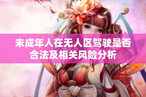 未成年人在无人区驾驶是否合法及相关风险分析