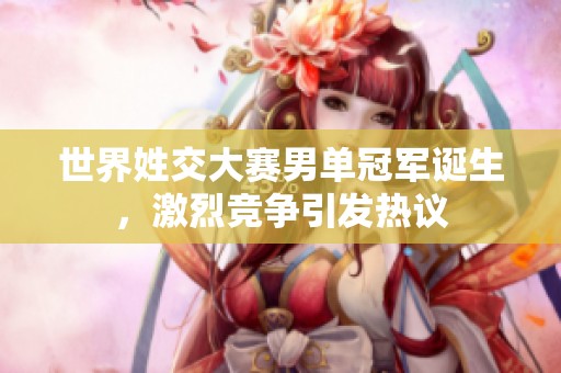世界姓交大赛男单冠军诞生，激烈竞争引发热议