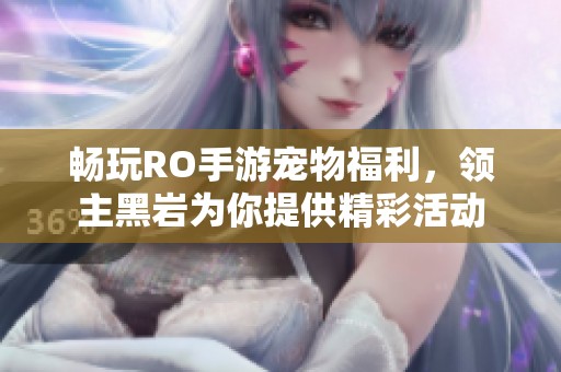 畅玩RO手游宠物福利，领主黑岩为你提供精彩活动