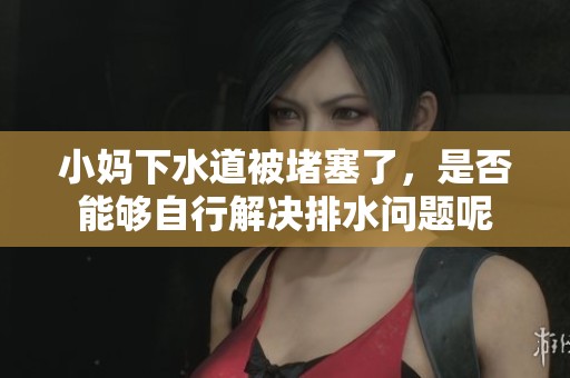 小妈下水道被堵塞了，是否能够自行解决排水问题呢