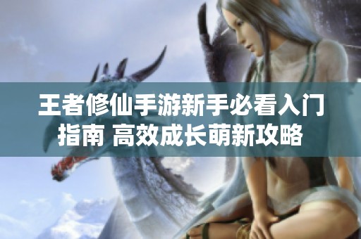 王者修仙手游新手必看入门指南 高效成长萌新攻略
