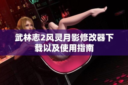 武林志2风灵月影修改器下载以及使用指南