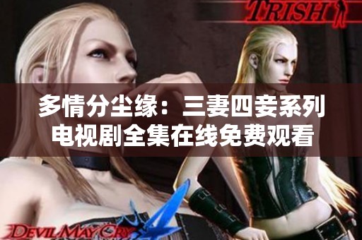 多情分尘缘：三妻四妾系列电视剧全集在线免费观看