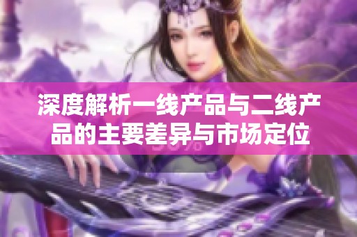 深度解析一线产品与二线产品的主要差异与市场定位