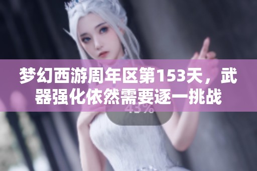 梦幻西游周年区第153天，武器强化依然需要逐一挑战