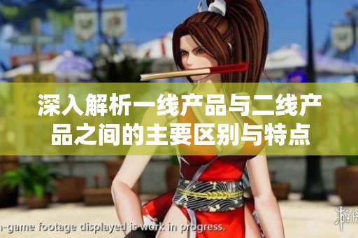 深入解析一线产品与二线产品之间的主要区别与特点