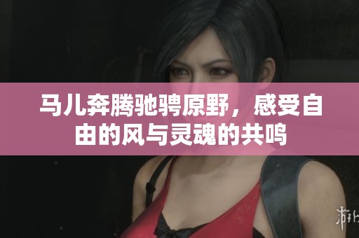 马儿奔腾驰骋原野，感受自由的风与灵魂的共鸣