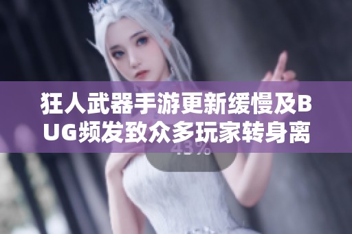 狂人武器手游更新缓慢及BUG频发致众多玩家转身离去