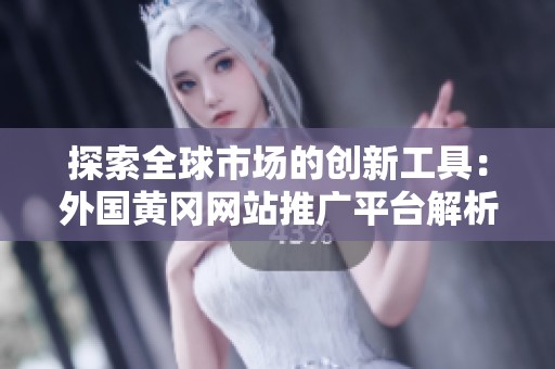 探索全球市场的创新工具：外国黄冈网站推广平台解析