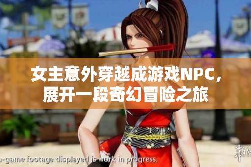 女主意外穿越成游戏NPC，展开一段奇幻冒险之旅