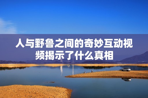 人与野鲁之间的奇妙互动视频揭示了什么真相