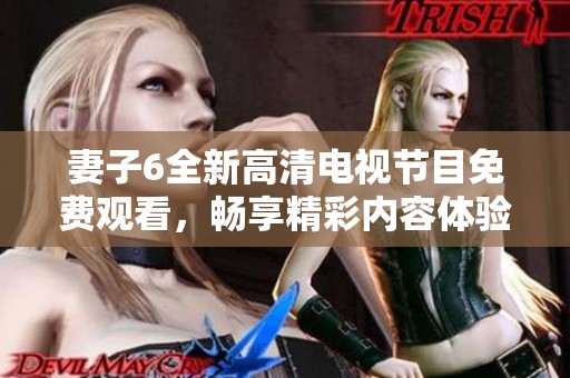 妻子6全新高清电视节目免费观看，畅享精彩内容体验