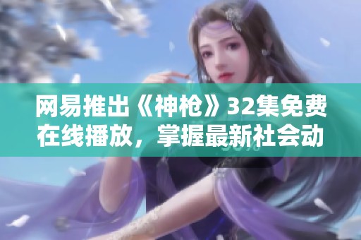 网易推出《神枪》32集免费在线播放，掌握最新社会动态