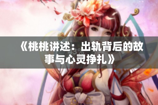 《桃桃讲述：出轨背后的故事与心灵挣扎》