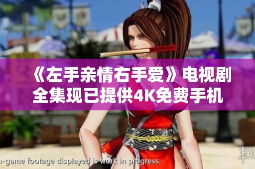 《左手亲情右手爱》电视剧全集现已提供4K免费手机观看服务