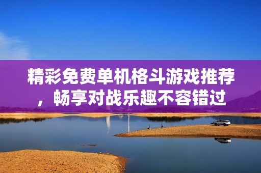 精彩免费单机格斗游戏推荐，畅享对战乐趣不容错过
