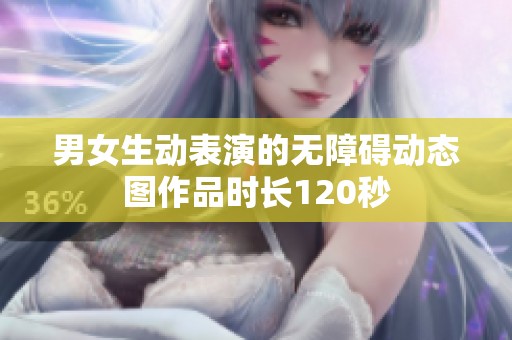 男女生动表演的无障碍动态图作品时长120秒