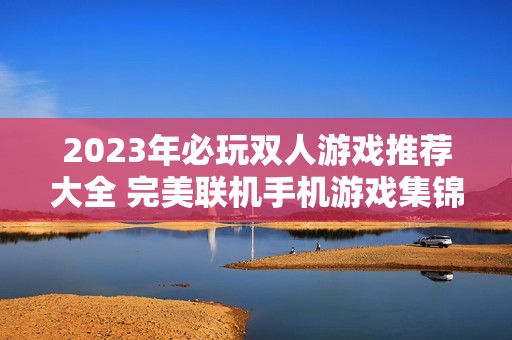 2023年必玩双人游戏推荐大全 完美联机手机游戏集锦