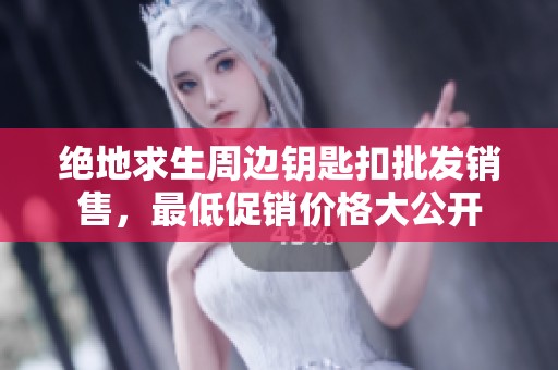 绝地求生周边钥匙扣批发销售，最低促销价格大公开