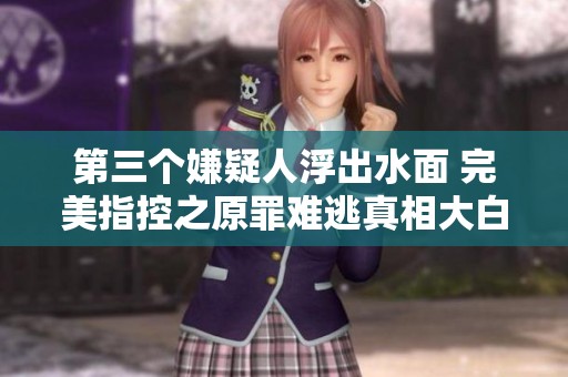 第三个嫌疑人浮出水面 完美指控之原罪难逃真相大白