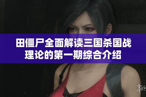 田僵尸全面解读三国杀国战理论的第一期综合介绍