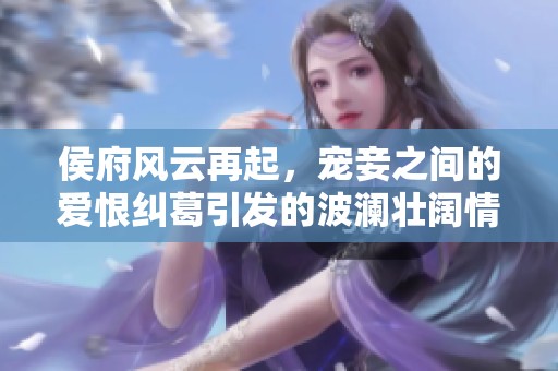 侯府风云再起，宠妾之间的爱恨纠葛引发的波澜壮阔情节