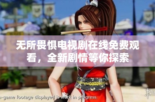无所畏惧电视剧在线免费观看，全新剧情等你探索