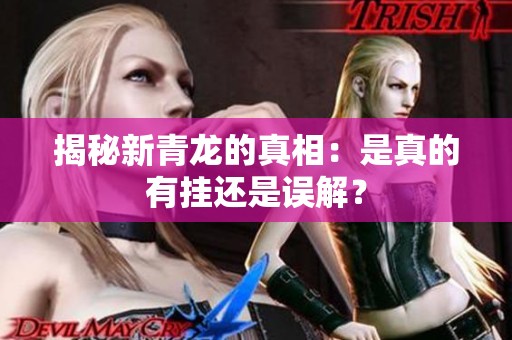 揭秘新青龙的真相：是真的有挂还是误解？