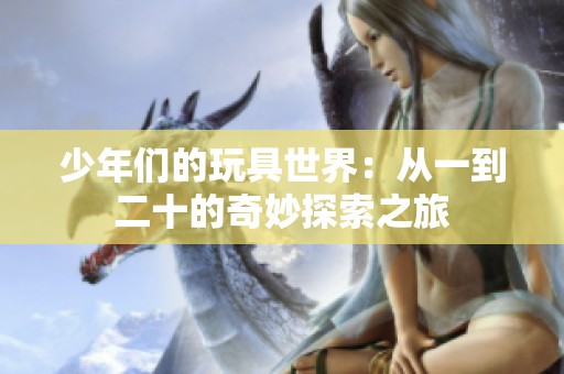 少年们的玩具世界：从一到二十的奇妙探索之旅