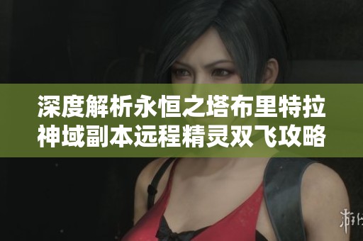 深度解析永恒之塔布里特拉神域副本远程精灵双飞攻略