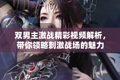 双男主激战精彩视频解析，带你领略刺激战场的魅力