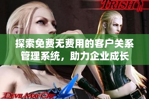 探索免费无费用的客户关系管理系统，助力企业成长