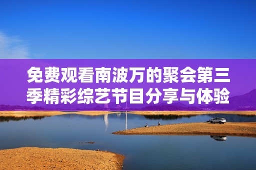 免费观看南波万的聚会第三季精彩综艺节目分享与体验