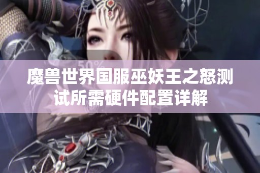 魔兽世界国服巫妖王之怒测试所需硬件配置详解