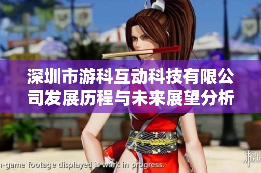 深圳市游科互动科技有限公司发展历程与未来展望分析