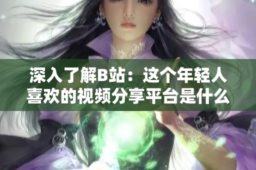 深入了解B站：这个年轻人喜欢的视频分享平台是什么样的？