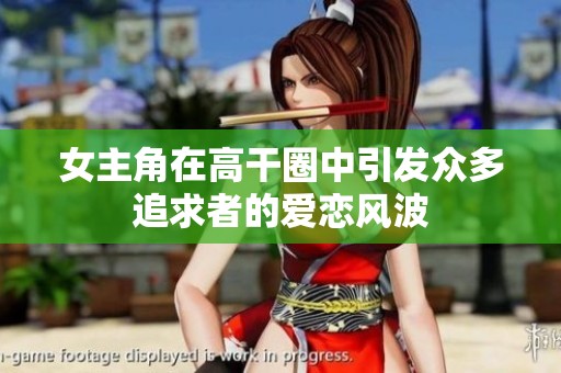 女主角在高干圈中引发众多追求者的爱恋风波