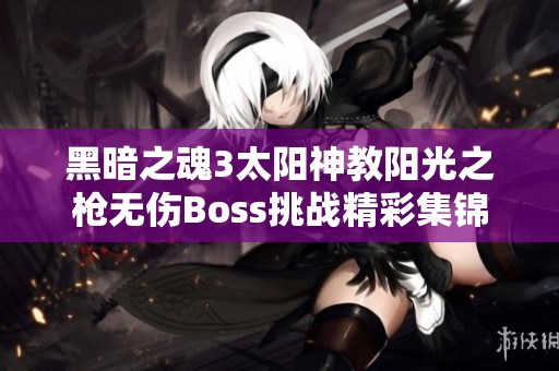 黑暗之魂3太阳神教阳光之枪无伤Boss挑战精彩集锦