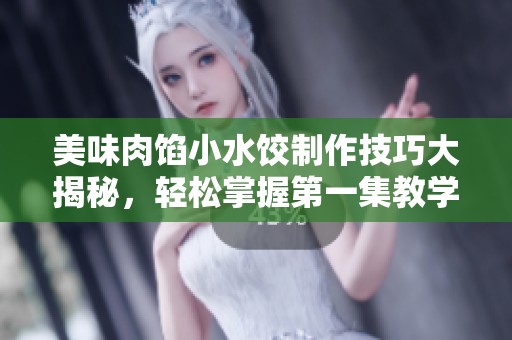 美味肉馅小水饺制作技巧大揭秘，轻松掌握第一集教学