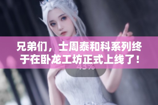 兄弟们，士周泰和科系列终于在卧龙工坊正式上线了！