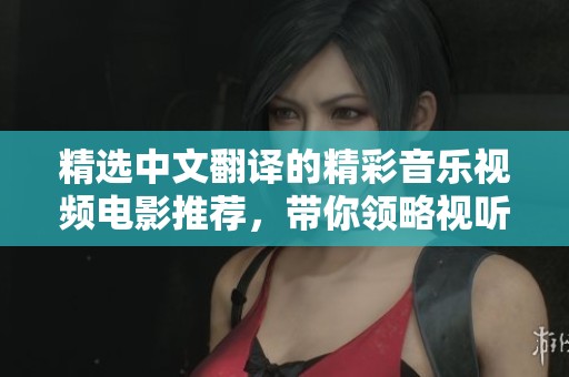 精选中文翻译的精彩音乐视频电影推荐，带你领略视听盛宴