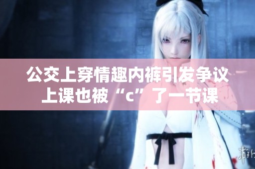 公交上穿情趣内裤引发争议 上课也被“c”了一节课