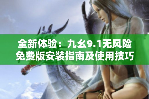 全新体验：九幺9.1无风险免费版安装指南及使用技巧