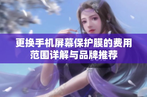 更换手机屏幕保护膜的费用范围详解与品牌推荐