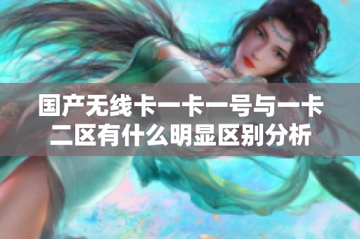 国产无线卡一卡一号与一卡二区有什么明显区别分析