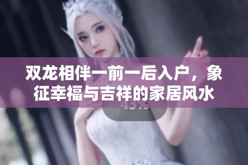 双龙相伴一前一后入户，象征幸福与吉祥的家居风水