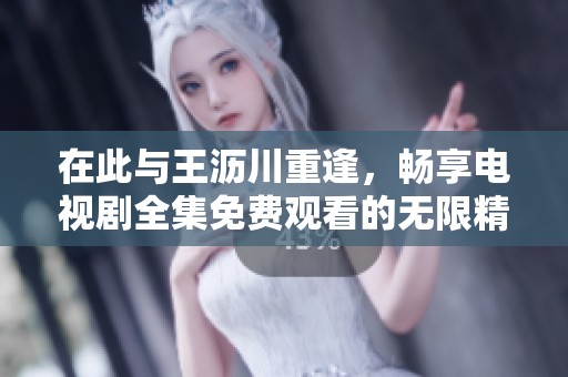 在此与王沥川重逢，畅享电视剧全集免费观看的无限精彩