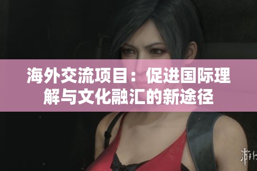 海外交流项目：促进国际理解与文化融汇的新途径