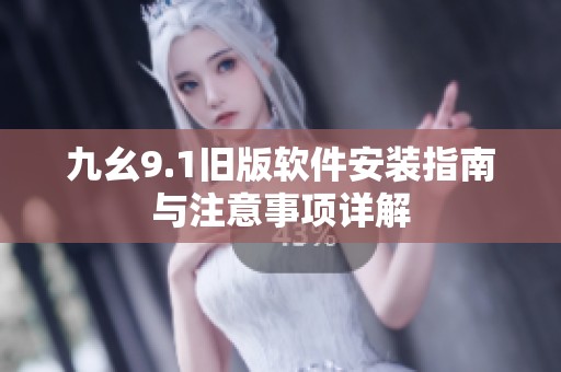 九幺9.1旧版软件安装指南与注意事项详解